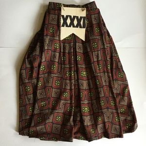 NWT LuLaRoe Madison Skirt 3XL
